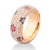 Rotgold / 750/- Gold / 4.296 ct. / 56 - Safir Pink B10 (Exklusiv)