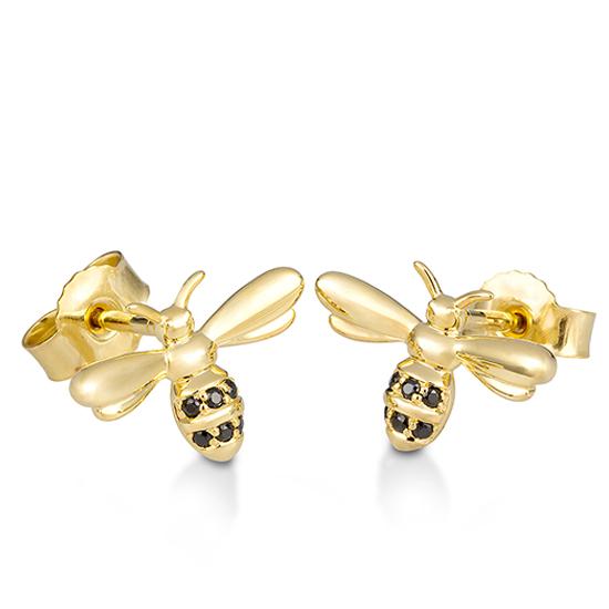 OHRSCHMUCK - S.ZIRKONIA SCHWARZ