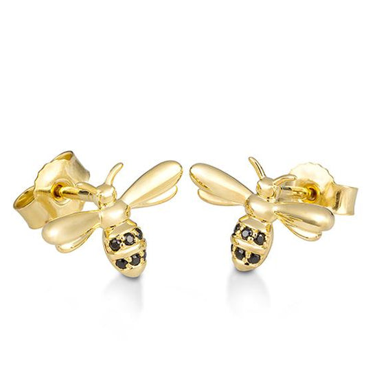 OHRSCHMUCK - S.ZIRKONIA SCHWARZ