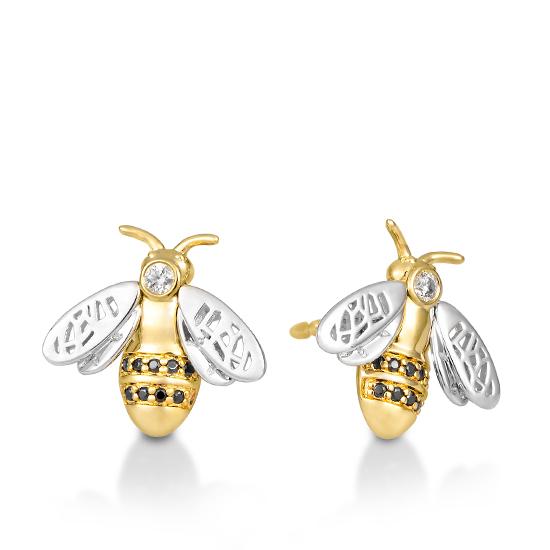 OHRSCHMUCK - S.ZIRKONIA SCHWARZ/S.ZIRKONIA