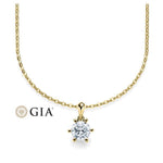 [RU-1576] Collier Weißgold 585