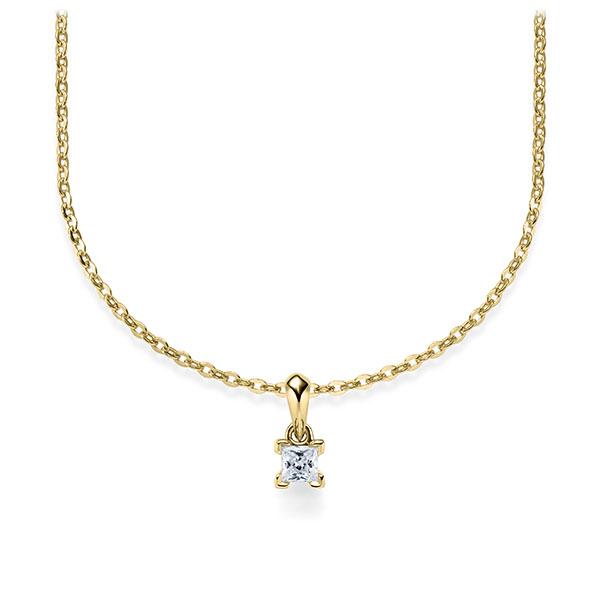[RU-1577] Collier Weißgold 585