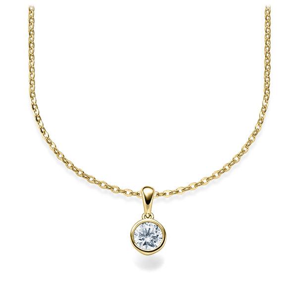 [RU-1579] Collier Weißgold 585