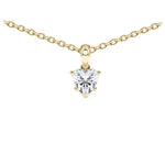 [RU-1780] Collier Weißgold 585