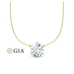 [RU-1580] Collier Weißgold 585