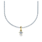 [RU-1576] Collier Weißgold 585