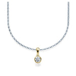 [RU-1579] Collier Weißgold 585