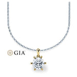 [RU-1576] Collier Weißgold 585