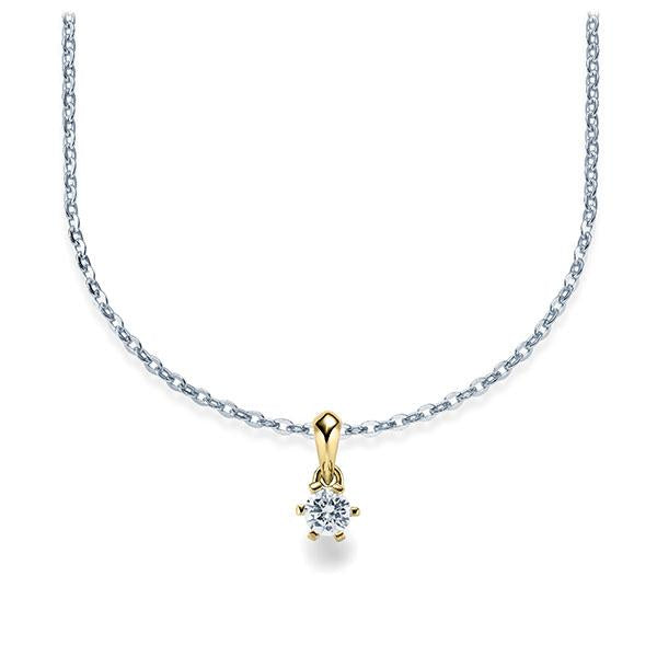 [RU-1576] Collier Weißgold 585