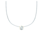 [RU-1580] Collier Weißgold 585