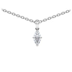 [RU-1781] Collier Weißgold 585