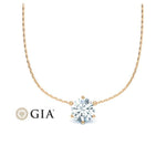 [RU-1580] Collier Weißgold 585