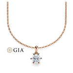 [RU-1576] Collier Weißgold 585