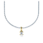 [RU-1577] Collier Weißgold 585