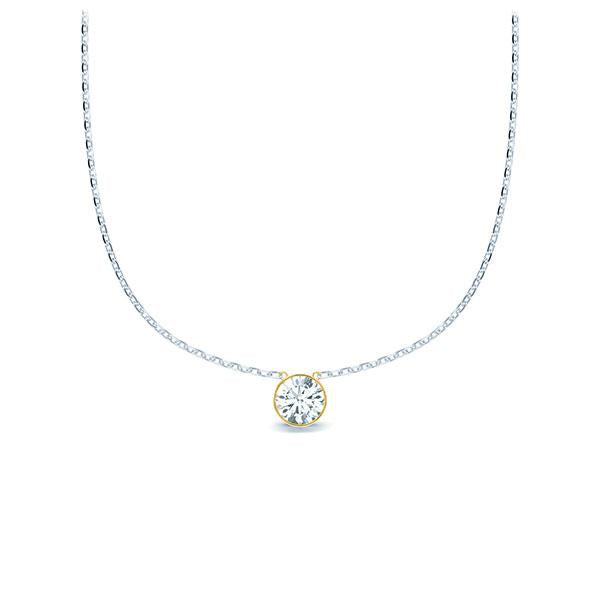 [RU-1583] Collier Weißgold 585