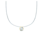 [RU-1583] Collier Weißgold 585