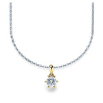 [RU-1576] Collier Weißgold 585