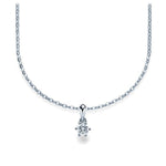 [RU-1576] Collier Weißgold 585