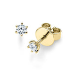 [RU-1572] Ohrstecker Weißgold 585