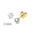 [RU-1572] Ohrstecker Weißgold 585