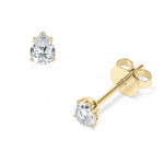 [RU-1779] Ohrstecker Weißgold 585