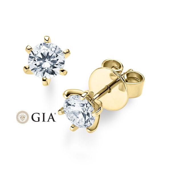 [RU-1572] Ohrstecker Weißgold 585