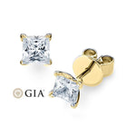 [RU-1573] Ohrstecker Weißgold 585