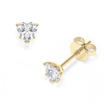 [RU-1776] Ohrstecker Weißgold 585