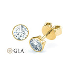 [RU-1575] Ohrstecker Weißgold 585