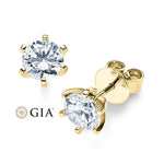 [RU-1572] Ohrstecker Weißgold 585