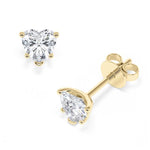 [RU-1776] Ohrstecker Weißgold 585