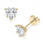 [RU-1776] Ohrstecker Weißgold 585