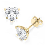 [RU-1776] Ohrstecker Weißgold 585