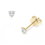 [RU-1776] Ohrstecker Weißgold 585