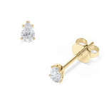 [RU-1779] Ohrstecker Weißgold 585