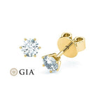 [RU-1572] Ohrstecker Weißgold 585