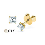 [RU-1573] Ohrstecker Weißgold 585