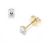 [RU-1778] Ohrstecker Weißgold 585