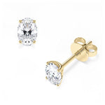 [RU-1778] Ohrstecker Weißgold 585