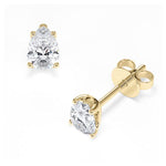 [RU-1779] Ohrstecker Weißgold 585