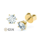 [RU-1572] Ohrstecker Weißgold 585