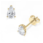 [RU-1779] Ohrstecker Weißgold 585