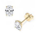 [RU-1778] Ohrstecker Weißgold 585