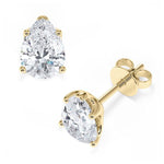 [RU-1779] Ohrstecker Weißgold 585