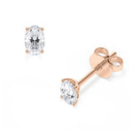 [RU-1778] Ohrstecker Weißgold 585