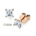 [RU-1573] Ohrstecker Weißgold 585