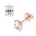 [RU-1778] Ohrstecker Weißgold 585