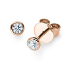 [RU-1575] Ohrstecker Weißgold 585