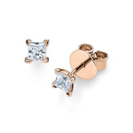 [RU-1573] Ohrstecker Weißgold 585