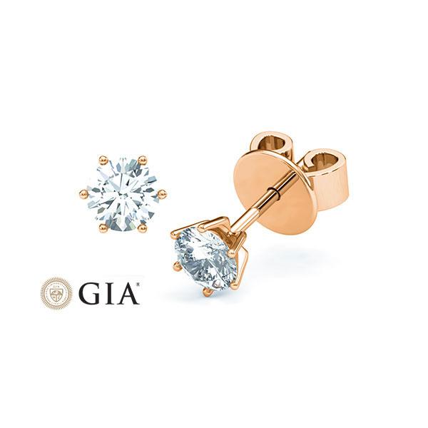 [RU-1572] Ohrstecker Weißgold 585